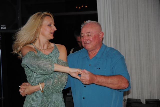Leo Pavlow (the quarter back) turned 70.  His friend Christiane Myer had a surprise party for him in FL.