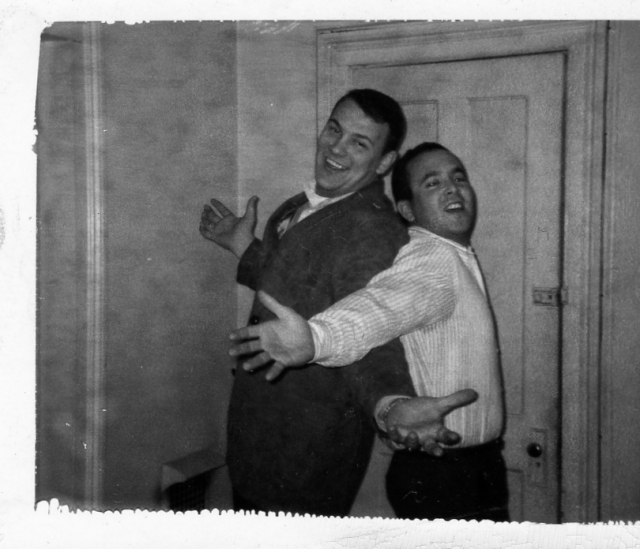 Emilio  Defusco and Neal Wellins taken in the late 1950s.  